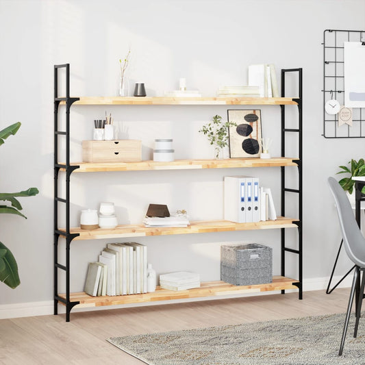 Mensole da Parete 3 pz 140x20x4 cm Legno Acacia Non Trattato | homemem39