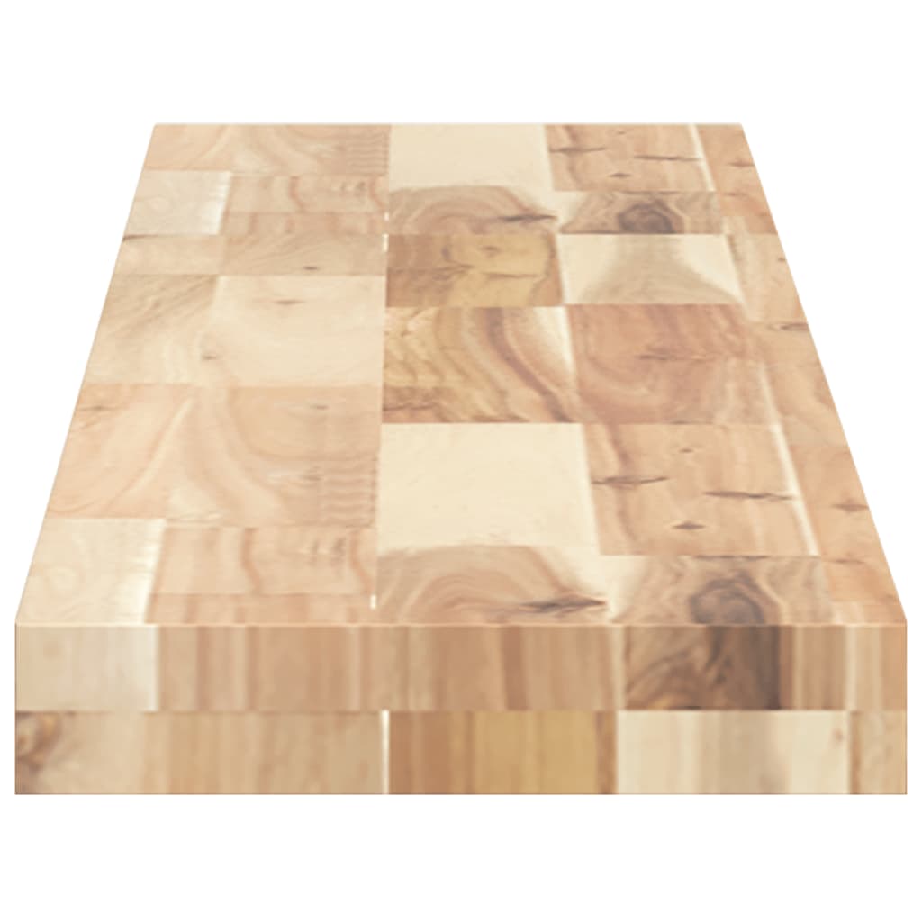 Mensole da Parete 3 pz 160x20x4 cm Legno Acacia Non Trattato | homemem39