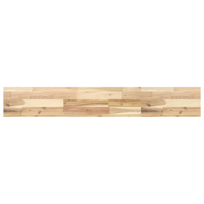 Mensole da Parete 4 pz 160x20x4 cm Legno Acacia Non Trattato | homemem39