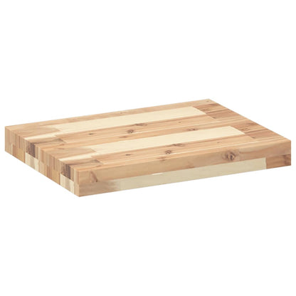 Mensole da Parete 3 pz 60x30x4 cm Legno Acacia Non Trattato | homemem39