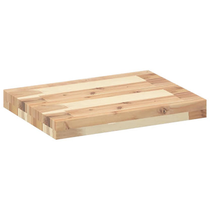 Mensole da Parete 4 pz 60x30x4 cm Legno Acacia Non Trattato | homemem39