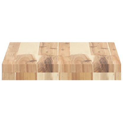 Mensole da Parete 4 pz 60x30x4 cm Legno Acacia Non Trattato | homemem39