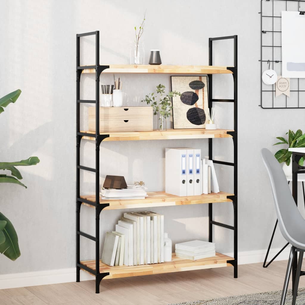 Ripiano a Parete 80x30x4 cm Legno Massello Acacia Non Trattato | homemem39