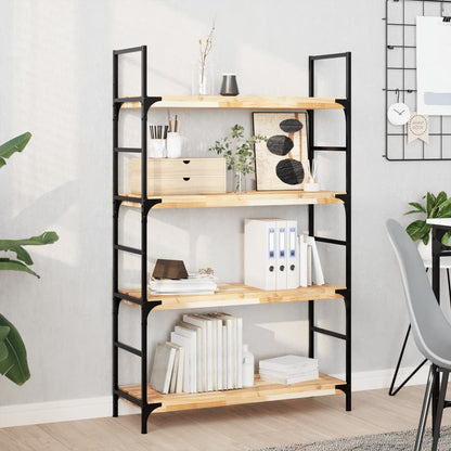 Mensole da Parete 4 pz 80x30x4 cm Legno Acacia Non Trattato | homemem39