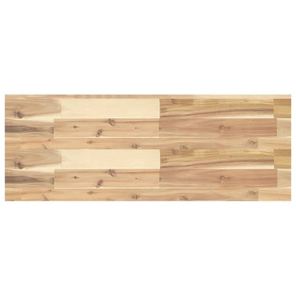 Mensole da Parete 2 pz 100x30x4 cm Legno Acacia Non Trattato | homemem39