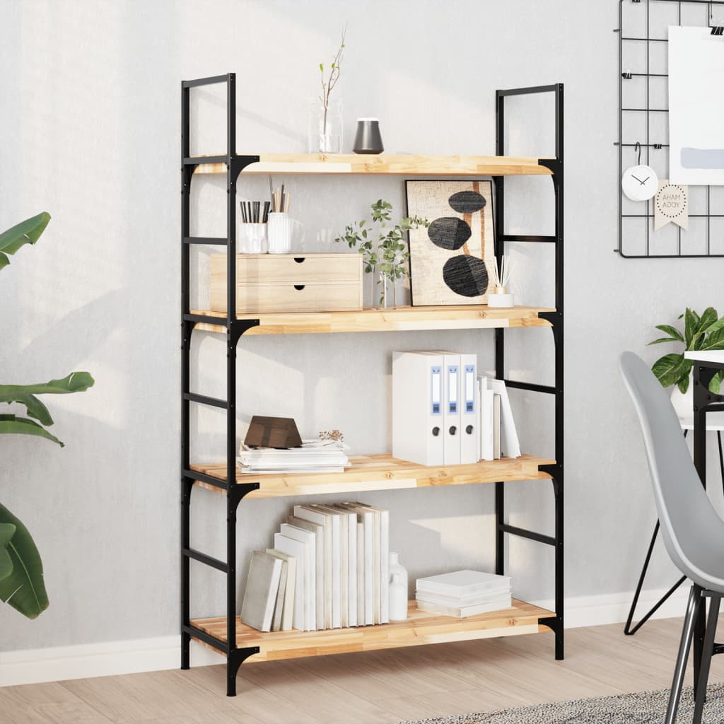 Mensole da Parete 2 pz 100x30x4 cm Legno Acacia Non Trattato | homemem39