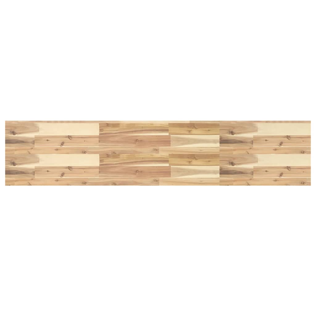 Mensole da Parete 3 pz 140x30x4 cm Legno Acacia Non Trattato | homemem39