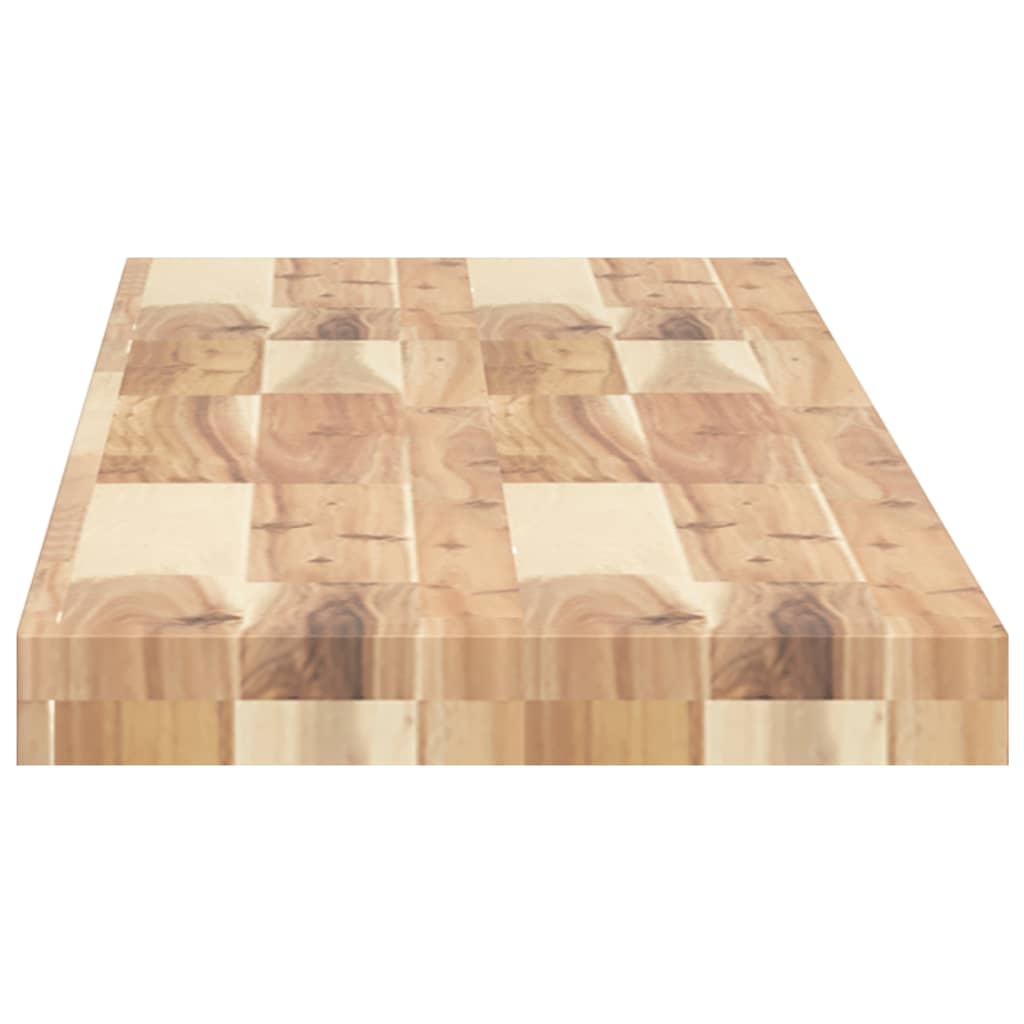 Mensole da Parete 4 pz 140x30x4 cm Legno Acacia Non Trattato | homemem39