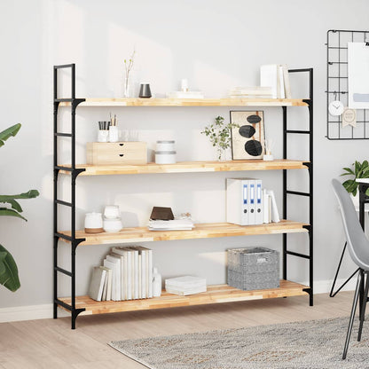 Mensole da Parete 3 pz 160x30x4 cm Legno Acacia Non Trattato | homemem39