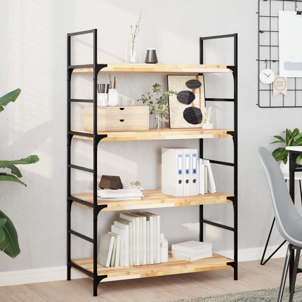 Mensole da Parete 2 pz 60x40x4 cm Legno Acacia Non Trattato | homemem39