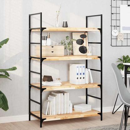 Mensole da Parete 4 pz 80x40x4 cm Legno Acacia Non Trattato | homemem39