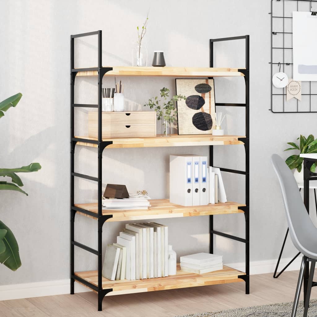 Mensole da Parete 2 pz 100x40x4 cm Legno Acacia Non Trattato | homemem39