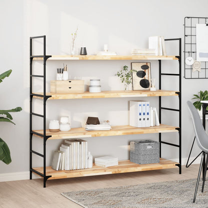 Mensole da Parete 4 pz 160x40x4 cm Legno Acacia Non Trattato | homemem39