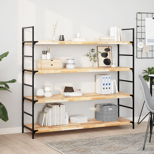 Mensole da Parete 4 pz 160x40x4 cm Legno Acacia Non Trattato | homemem39