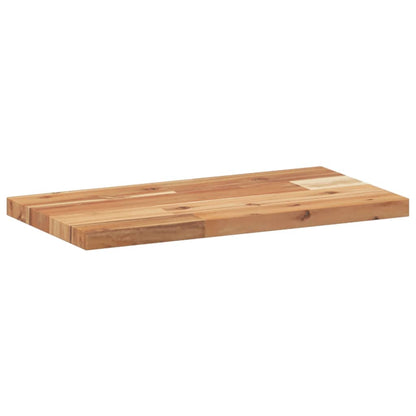 Mensole da Parete 2 pz 40x20x2 cm Legno Acacia Rifinito a Olio | homemem39