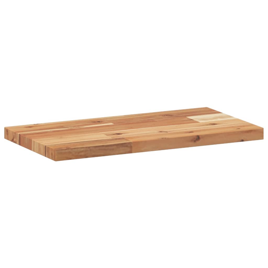 Mensole da Parete 3 pz 60x20x2 cm Legno Acacia Rifinito a Olio | homemem39