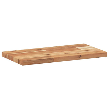 Mensole da Parete 4 pz 60x20x2 cm Legno Acacia Rifinito a Olio | homemem39