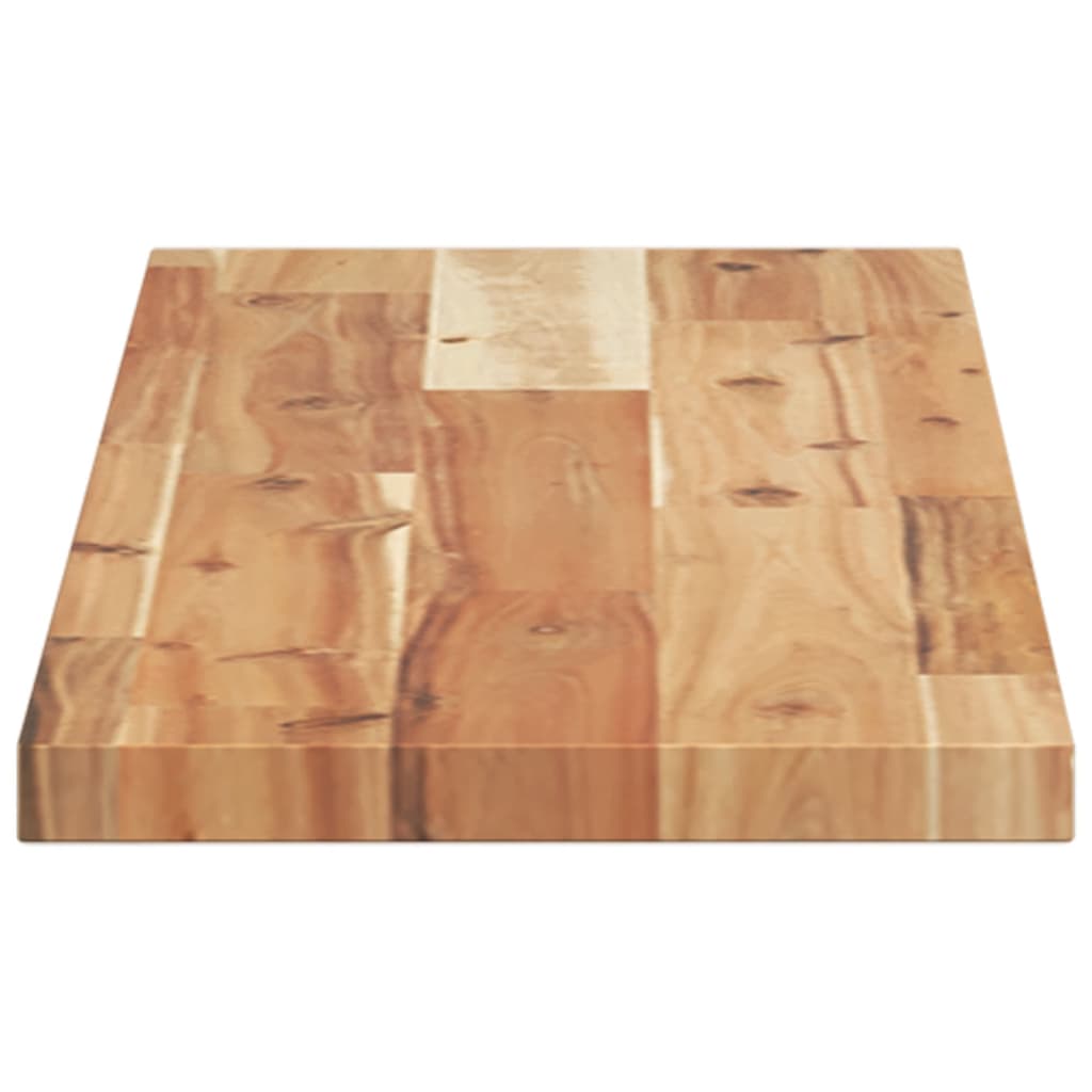 Ripiano a Parete 80x20x2 cm Legno Massello Acacia Rifinito Olio | homemem39