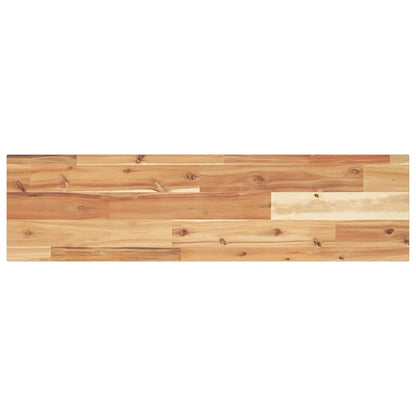 Mensole da Parete 2 pz 80x20x2 cm Legno Acacia Rifinito a Olio | homemem39