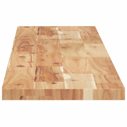 Mensole da Parete 4 pz 120x20x2 cm Legno Acacia Rifinito a Olio | homemem39