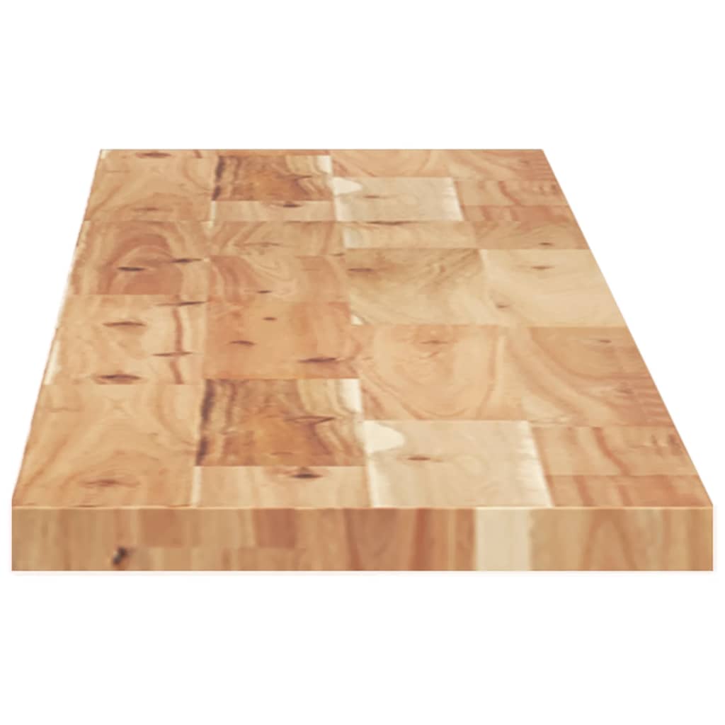 Mensole da Parete 4 pz 140x20x2 cm Legno Acacia Rifinito a Olio | homemem39