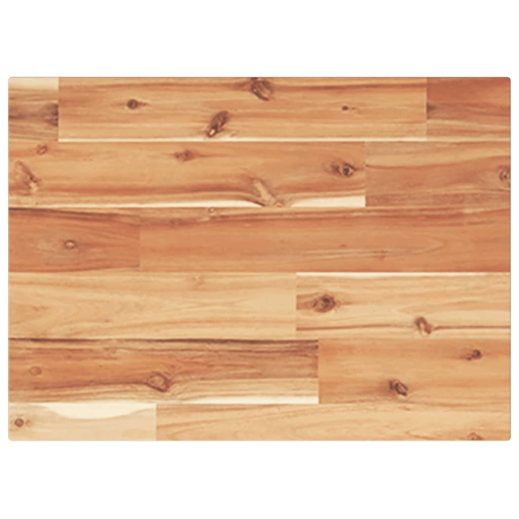 Mensole da Parete 2 pz 40x30x2 cm Legno Acacia Rifinito a Olio | homemem39