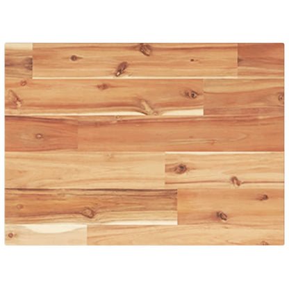 Mensole da Parete 4 pz 40x30x2 cm Legno Acacia Rifinito a Olio | homemem39