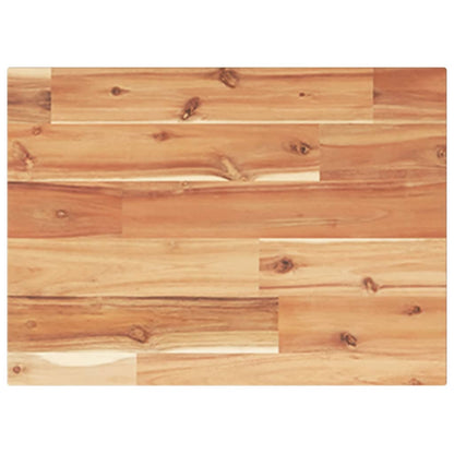 Mensole da Parete 2 pz 60x30x2 cm Legno Acacia Rifinito a Olio | homemem39