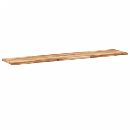 Mensole da Parete 2 pz 120x30x2 cm Legno Acacia Rifinito a Olio | homemem39