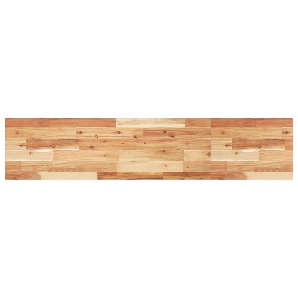 Mensole da Parete 4 pz 140x30x2 cm Legno Acacia Rifinito a Olio | homemem39