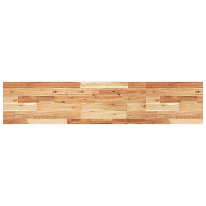 Mensole da Parete 2 pz 160x30x2 cm Legno Acacia Rifinito a Olio | homemem39
