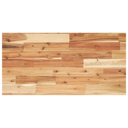 Mensole da Parete 2 pz 60x40x2 cm Legno Acacia Rifinito a Olio | homemem39