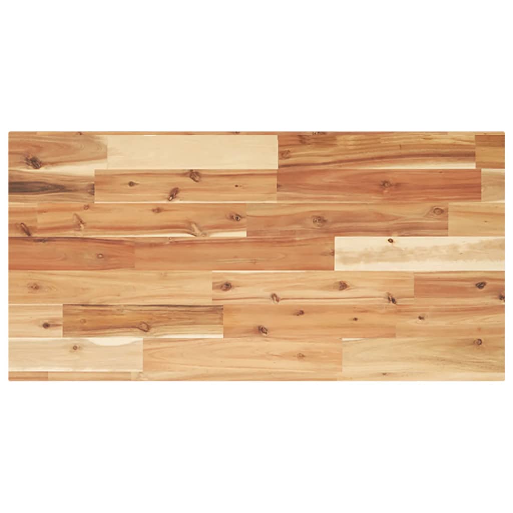 Mensole da Parete 3 pz 80x40x2 cm Legno Acacia Rifinito a Olio | homemem39