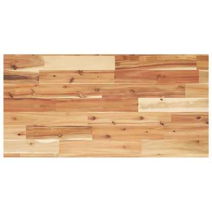 Mensole da Parete 3 pz 100x40x2 cm Legno Acacia Rifinito a Olio | homemem39