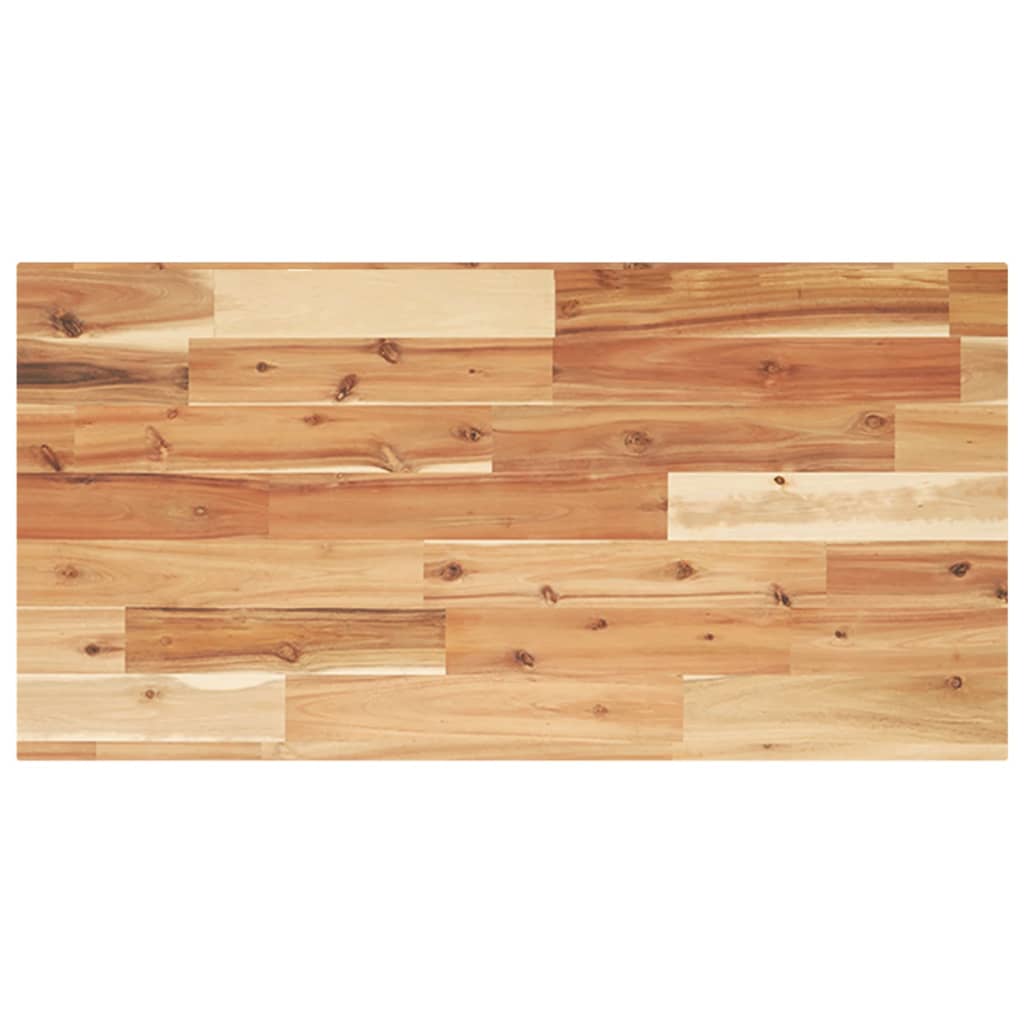 Mensole da Parete 4 pz 100x40x2 cm Legno Acacia Rifinito a Olio | homemem39