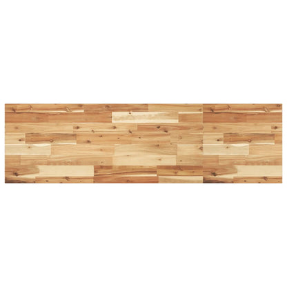 Ripiano a Parete 120x40x2cm Legno Massello Acacia Rifinito Olio | homemem39