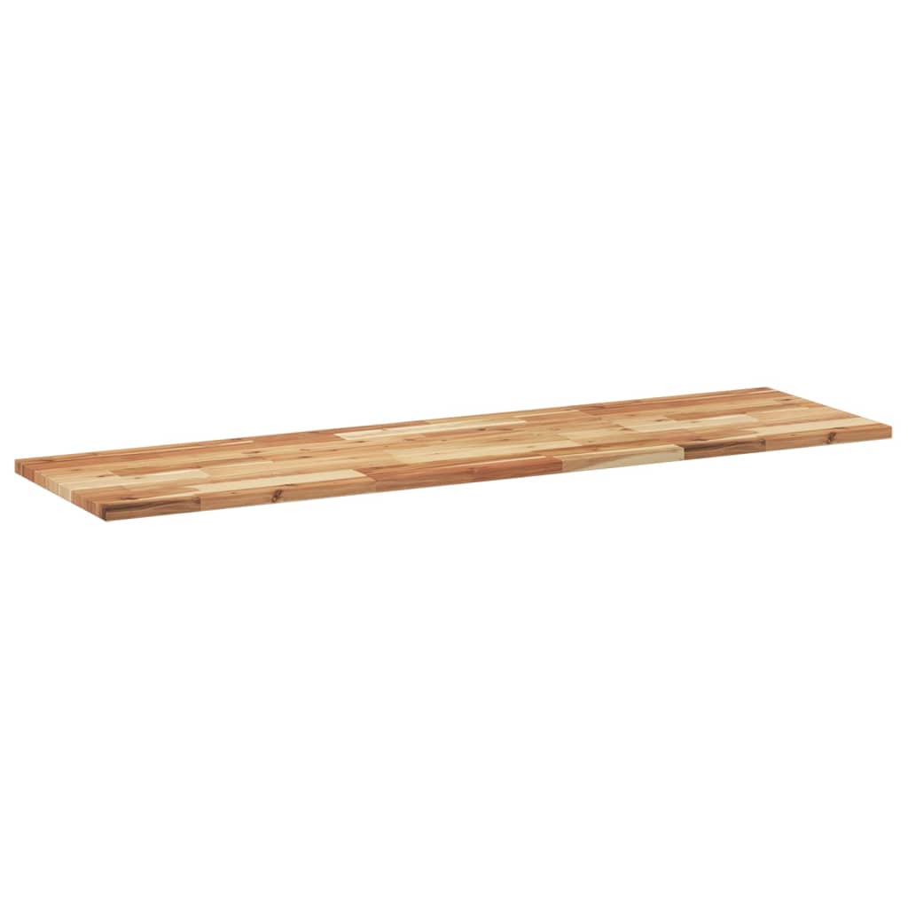 Mensole da Parete 3 pz 140x40x2 cm Legno Acacia Rifinito a Olio | homemem39