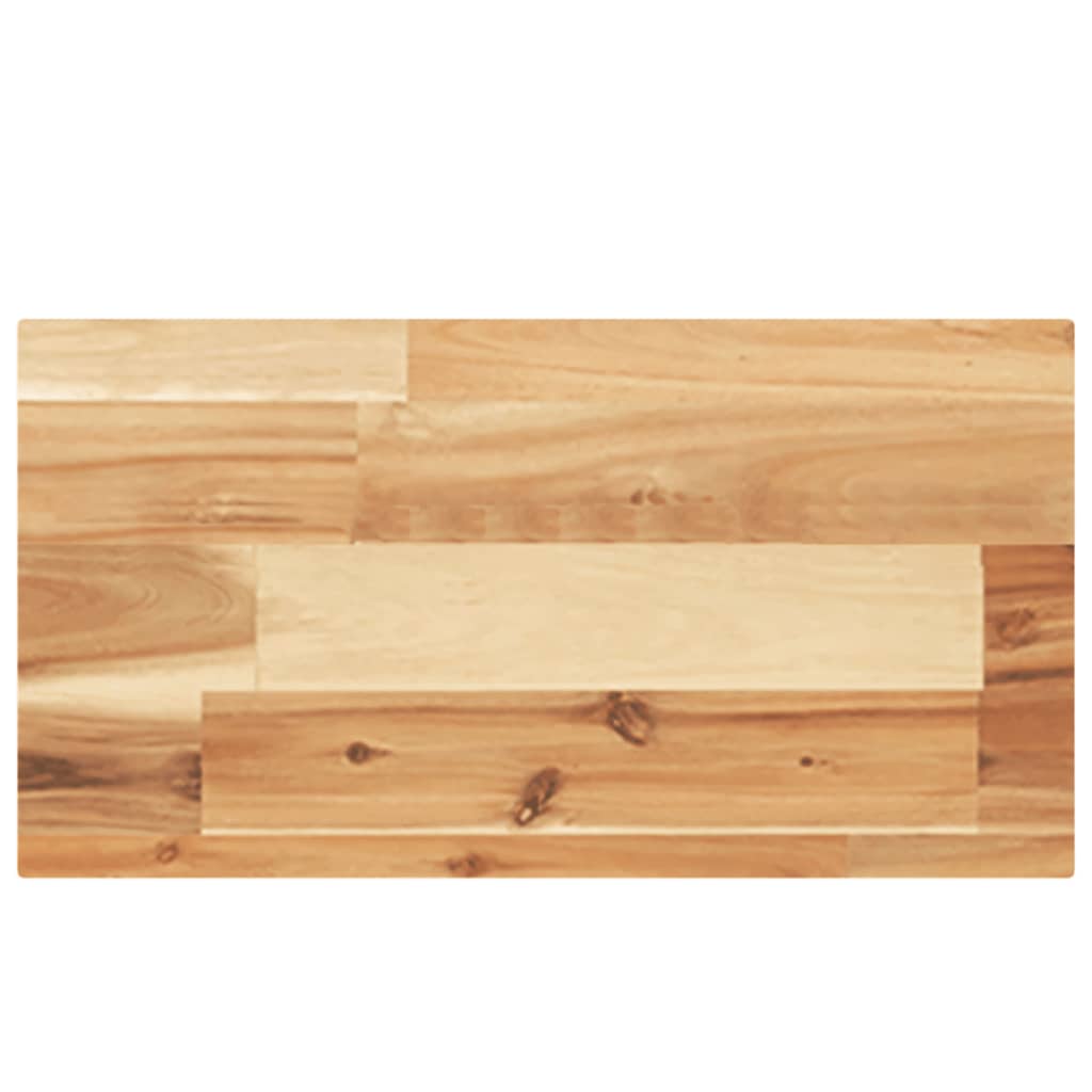 Mensole da Parete 4 pz 40x20x4 cm Legno Acacia Rifinito a Olio | homemem39