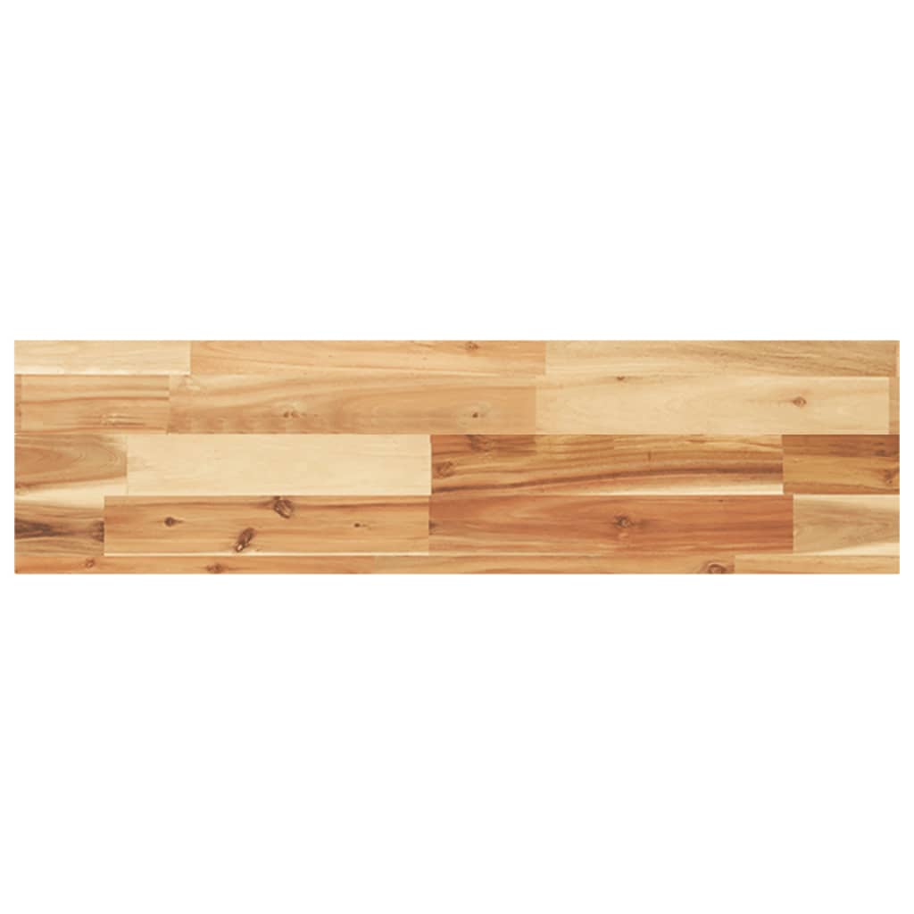 Mensole da Parete 3 pz 80x20x4 cm Legno Acacia Rifinito a Olio | homemem39