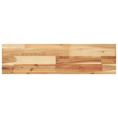 Mensole da Parete 4 pz 100x20x4 cm Legno Acacia Rifinito a Olio | homemem39