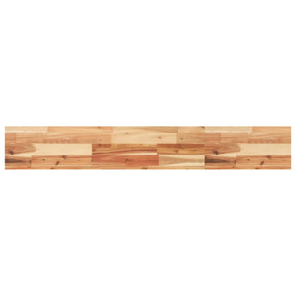 Mensole da Parete 3 pz 140x20x4 cm Legno Acacia Rifinito a Olio | homemem39