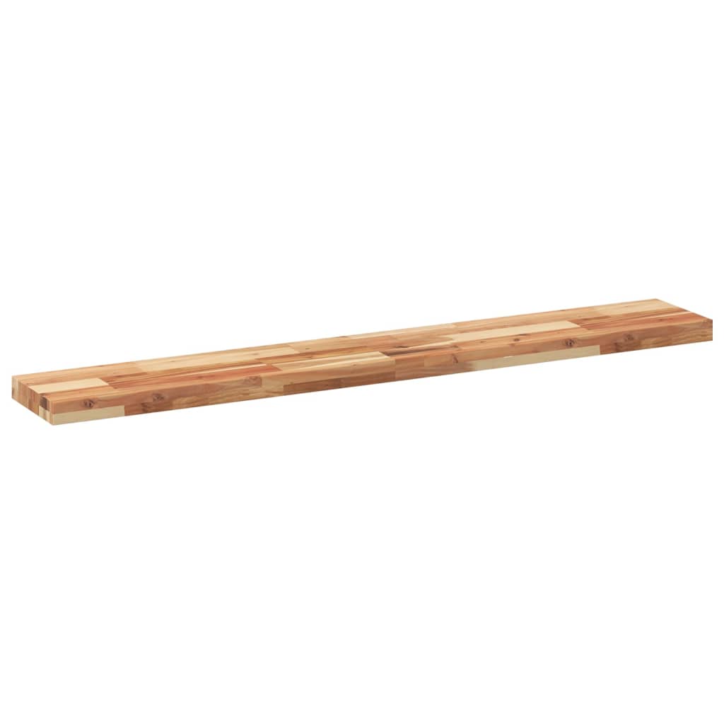 Mensole da Parete 4 pz 140x20x4 cm Legno Acacia Rifinito a Olio | homemem39