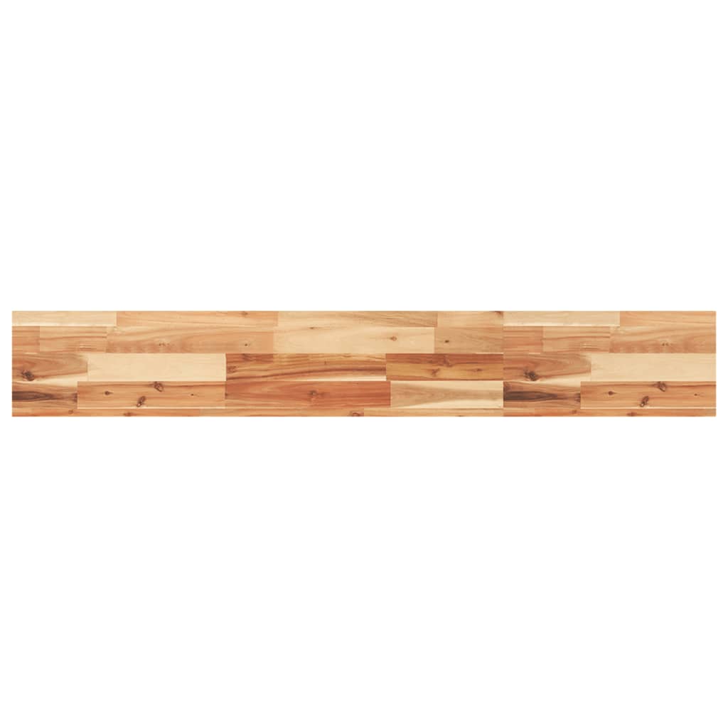 Mensole da Parete 3 pz 160x20x4 cm Legno Acacia Rifinito a Olio | homemem39