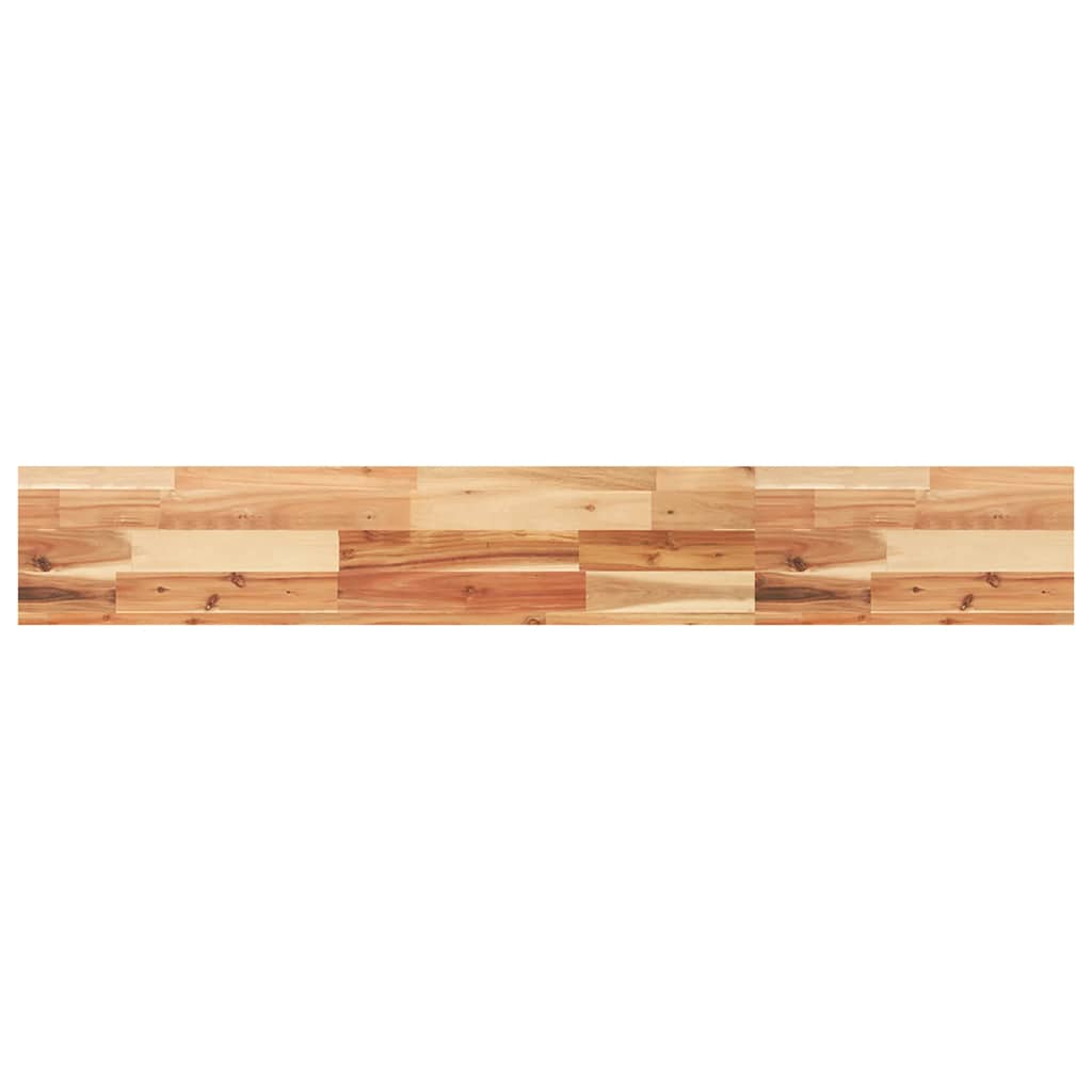 Mensole da Parete 4 pz 160x20x4 cm Legno Acacia Rifinito a Olio | homemem39