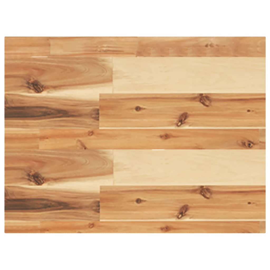 Mensole da Parete 2 pz 60x30x4 cm Legno Acacia Rifinito a Olio | homemem39