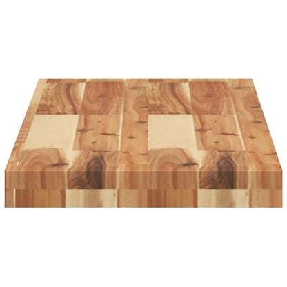 Mensole da Parete 3 pz 100x30x4 cm Legno Acacia Rifinito a Olio | homemem39