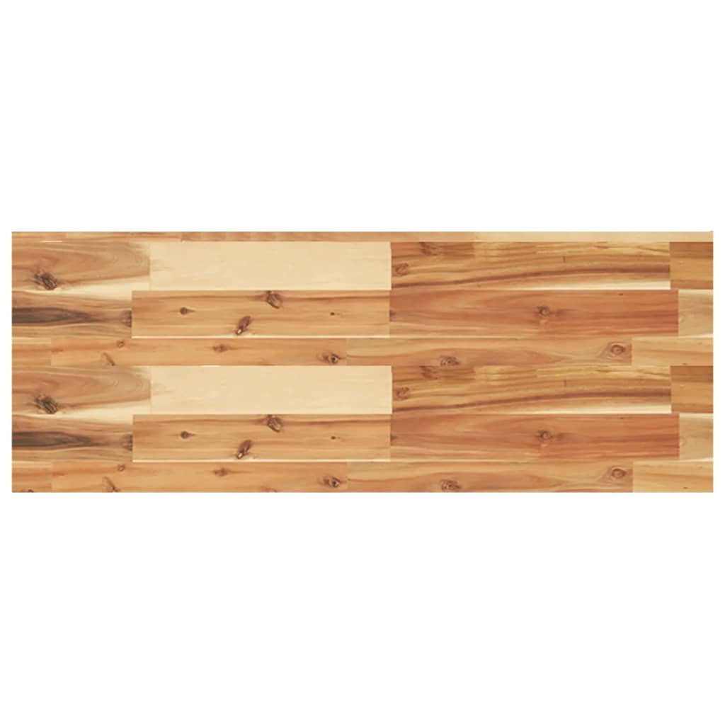 Mensole da Parete 4 pz 100x30x4 cm Legno Acacia Rifinito a Olio | homemem39