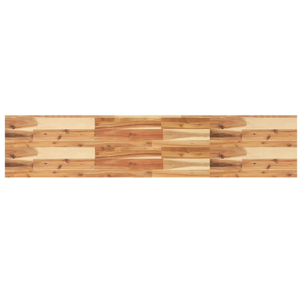 Mensole da Parete 3 pz 140x30x4 cm Legno Acacia Rifinito a Olio | homemem39