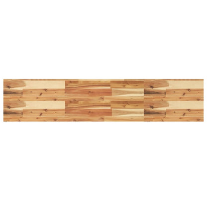 Mensole da Parete 3 pz 140x30x4 cm Legno Acacia Rifinito a Olio | homemem39