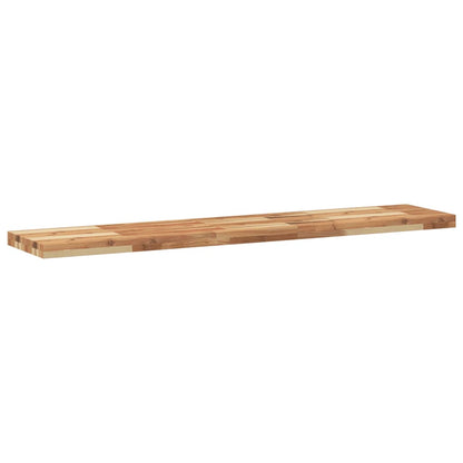 Mensole da Parete 4 pz 140x30x4 cm Legno Acacia Rifinito a Olio | homemem39